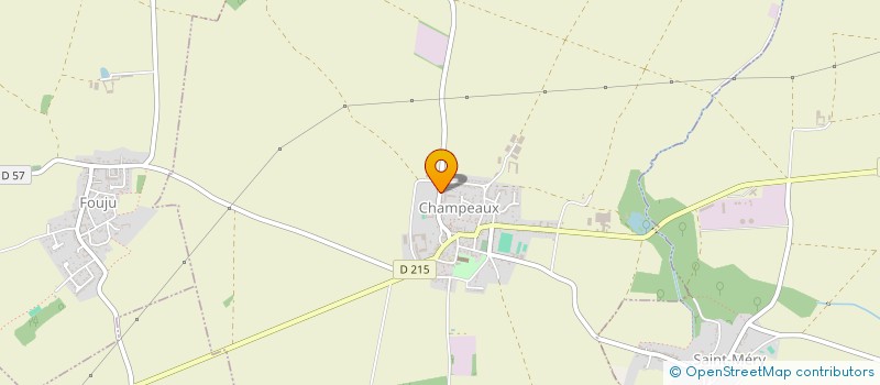 localisation de l'entreprise MONSIEUR AUBIN GUITTARD  CHAMPEAUX