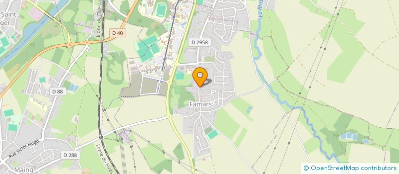 localisation de l'entreprise MONSIEUR AUBIN HURET  FAMARS