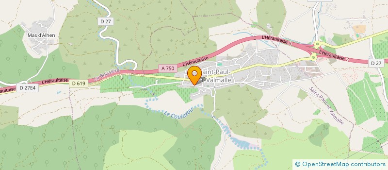 localisation de l'entreprise MONSIEUR AUBIN TAILLIEZ  SAINT-PAUL-ET-VALMALLE