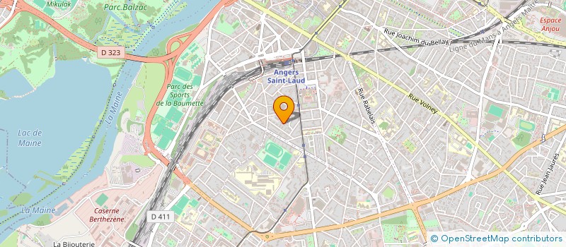 localisation de l'entreprise MONSIEUR AUBREL KOUTSIMOUKA à ANGERS