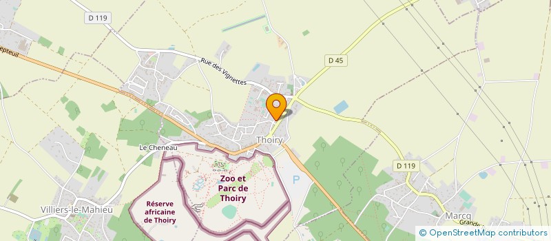 localisation de l'entreprise MONSIEUR AUBRY CACHEUX  MARCQ