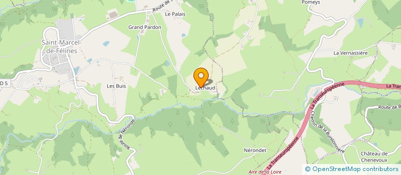 localisation de l'entreprise MONSIEUR AUBRY PAYET  SAINT-MARCEL-DE-FELINES