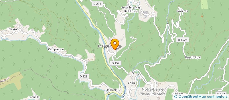 localisation de l'entreprise MONSIEUR AUBRY RIGAL  VAL-D'AIGOUAL