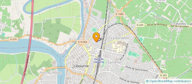 localisation de l'entreprise MONSIEUR AUBRY SOTIAUX  LIBOURNE