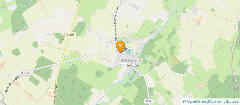 localisation de l'entreprise MONSIEUR AUDDINO JONATHAN  LE LUDE