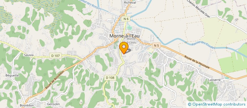 localisation de l'entreprise MONSIEUR AUDIBERT GUSTAVE à MORNE A L EAU