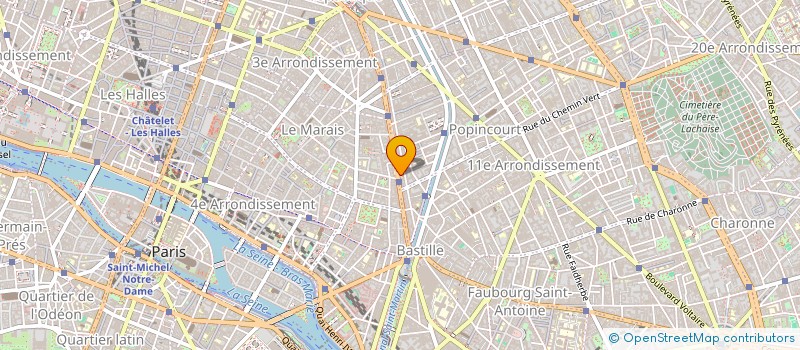 localisation de l'entreprise MONSIEUR AUDINOS VULIN  PARIS