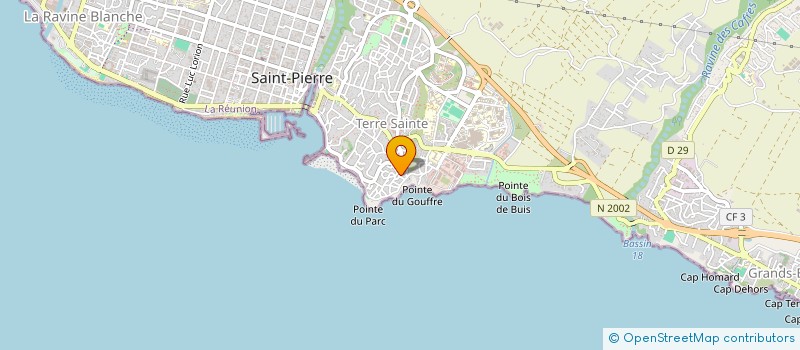 localisation de l'entreprise MONSIEUR AUDREY HAMM à SAINT-PIERRE