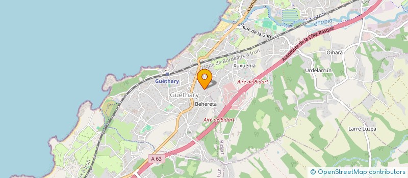 localisation de l'entreprise MONSIEUR AUDREY NEMBRINI  GUETHARY