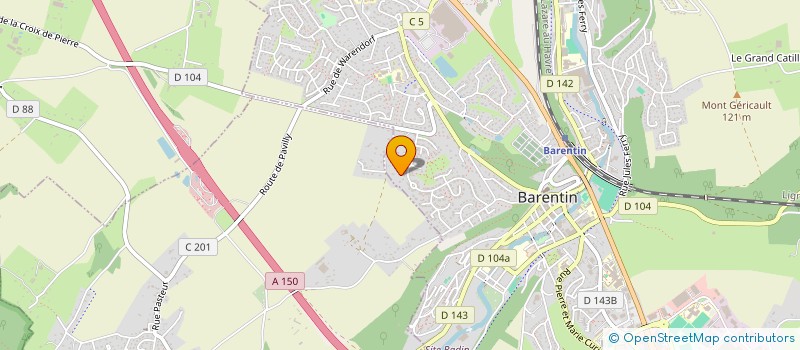 localisation de l'entreprise MONSIEUR AUDREY NICOLEAU  BARENTIN