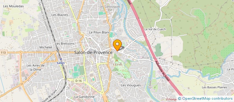 localisation de l'entreprise MONSIEUR AUDRIC BERTOLOTTO à SALON-DE-PROVENCE