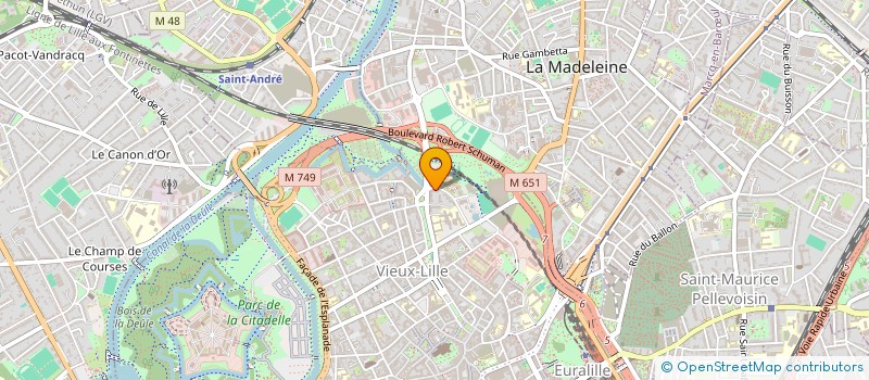 localisation de l'entreprise MONSIEUR AUDRIC DEVEMY  LILLE