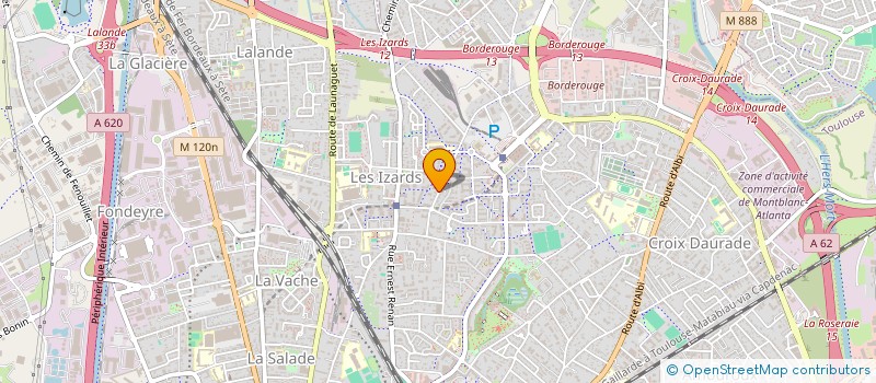 localisation de l'entreprise MONSIEUR AUDRIC DURAND à TOULOUSE