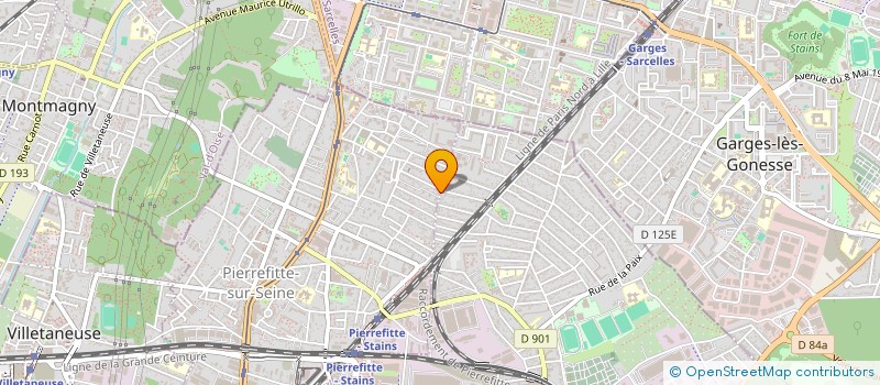localisation de l'entreprise MONSIEUR AUDRIC KANZA MATONDO à PIERREFITTE-SUR-SEINE