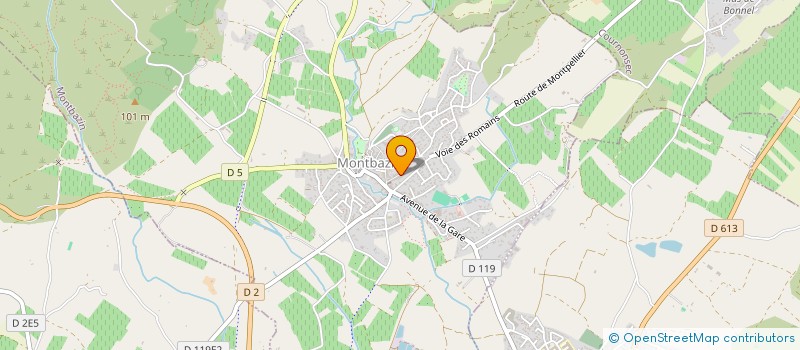 localisation de l'entreprise MONSIEUR AUDRIC NAVARRO  CASTELNAU-LE-LEZ