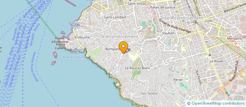 localisation de l'entreprise MONSIEUR AUDRIC PELLETIER à MARSEILLE