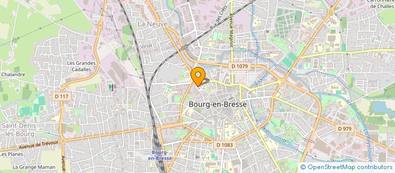 localisation de l'entreprise MONSIEUR AUDRIC SANLAVILLE  BOURG-EN-BRESSE