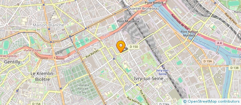 localisation de l'entreprise MONSIEUR AUDRIC SOLVER  IVRY-SUR-SEINE