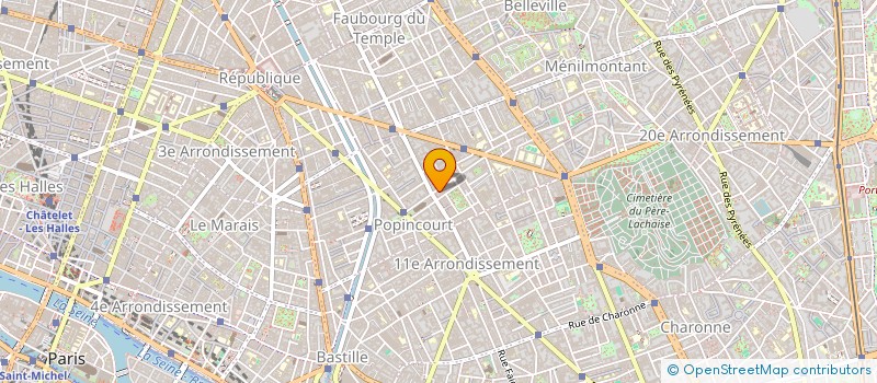 localisation de l'entreprise MONSIEUR AUDRY JEAN VASSEAUX  PARIS