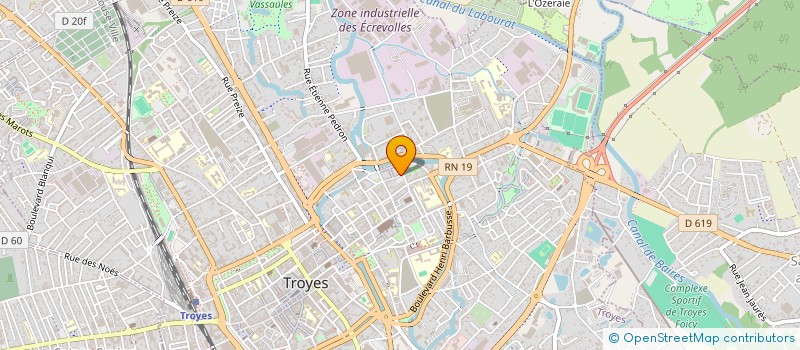 localisation de l'entreprise MONSIEUR AUDRY LANDRY LOUZOLO à TROYES