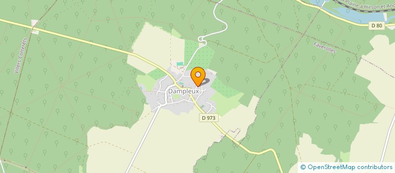 localisation de l'entreprise MONSIEUR AUDRY MENDEL  DAMPLEUX