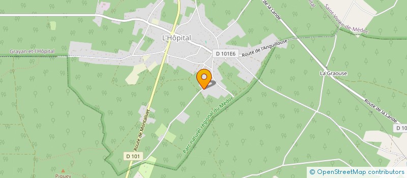 localisation de l'entreprise MONSIEUR AUGUST EBKE  GRAYAN-ET-L'HOPITAL