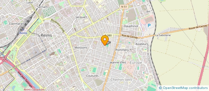 localisation de l'entreprise MONSIEUR AUGUSTE AGNES à REIMS