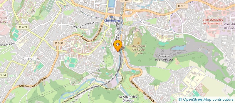 localisation de l'entreprise MONSIEUR AUGUSTE AMBROISE  CHERBOURG-EN-COTENTIN