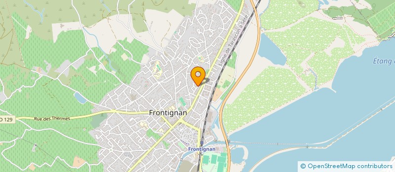 localisation de l'entreprise MONSIEUR AUGUSTE ARCE à FRONTIGNAN