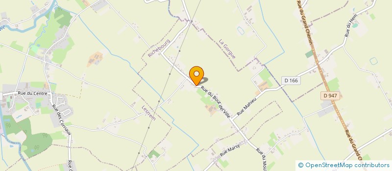 localisation de l'entreprise MONSIEUR AUGUSTE BAUDIN  RICHEBOURG