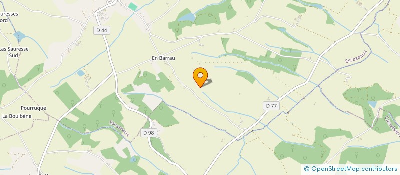 localisation de l'entreprise MONSIEUR AUGUSTE BELLE  FAUDOAS