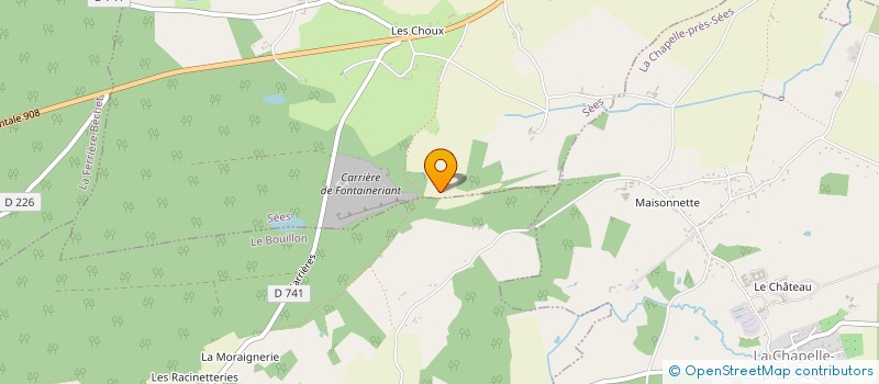 localisation de l'entreprise MONSIEUR AUGUSTE BLAVETTE à SAINT-GERVAIS-DU-PERRON
