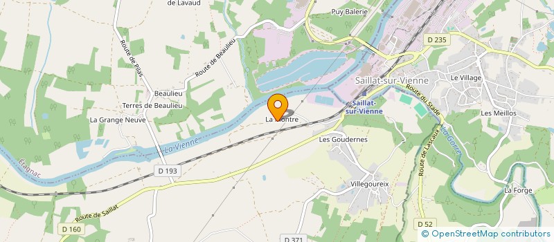 localisation de l'entreprise MONSIEUR AUGUSTE BOUCHERON à CHASSENON