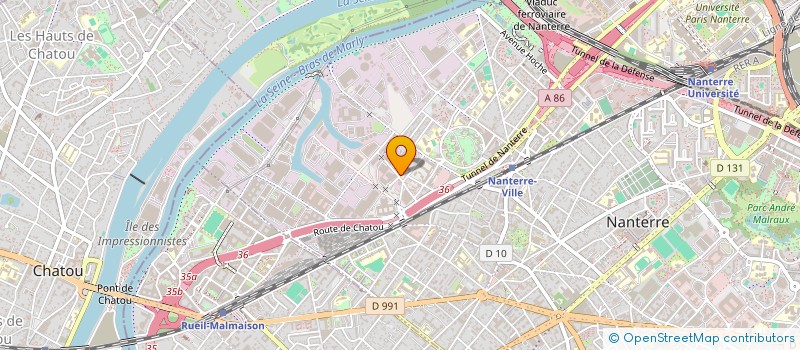 localisation de l'entreprise MONSIEUR AUGUSTE BOUILLON  NANTERRE