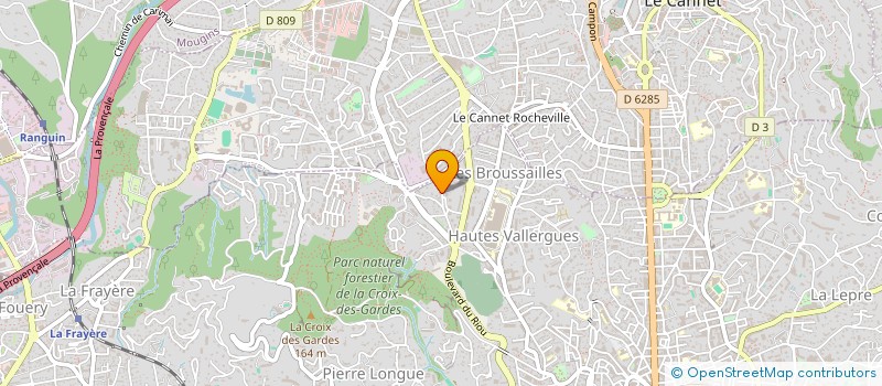 localisation de l'entreprise MONSIEUR AUGUSTE BURGARELLA à CANNES