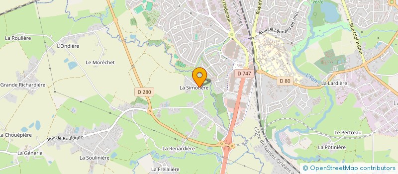 localisation de l'entreprise MONSIEUR AUGUSTE BUTON  AUBIGNY-LES CLOUZEAUX