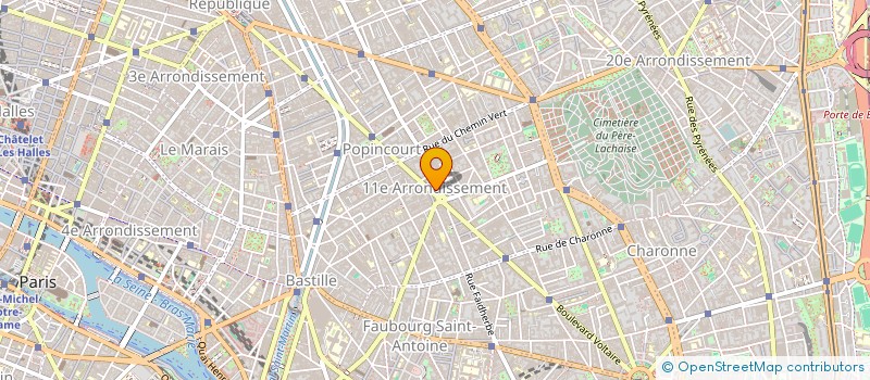 localisation de l'entreprise MONSIEUR AUGUSTE CALLEWAERT  PARIS