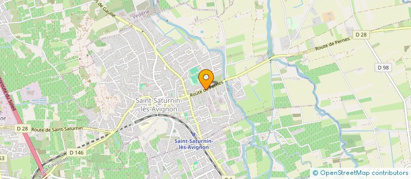 localisation de l'entreprise MONSIEUR AUGUSTE CASADEI  SAINT-SATURNIN-LES-AVIGNON