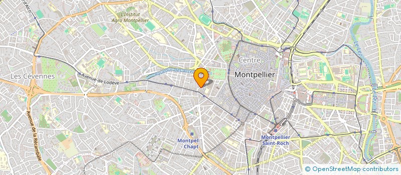 localisation de l'entreprise MONSIEUR AUGUSTE CAVALAR à MONTPELLIER