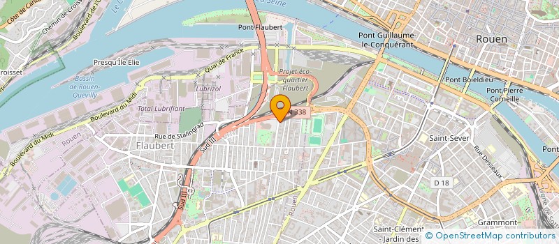 localisation de l'entreprise MONSIEUR AUGUSTE DE SOUSA  LE PETIT-QUEVILLY