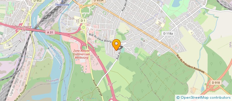 localisation de l'entreprise MONSIEUR AUGUSTE DRIESBACH à YUTZ