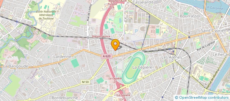 localisation de l'entreprise MONSIEUR AUGUSTE ESCOUDE à TOULOUSE