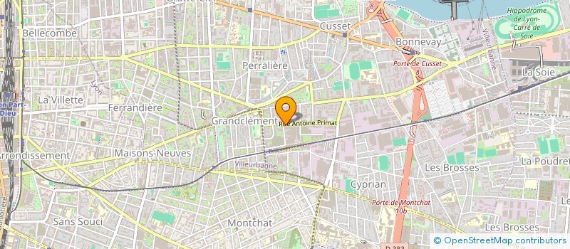 localisation de l'entreprise MONSIEUR AUGUSTE GOLLINUCCI à VILLEURBANNE