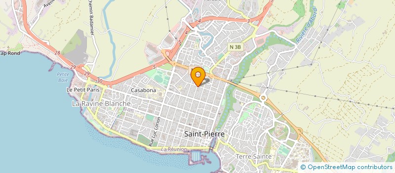 localisation de l'entreprise MONSIEUR AUGUSTE GRONDIN à SAINT-PIERRE