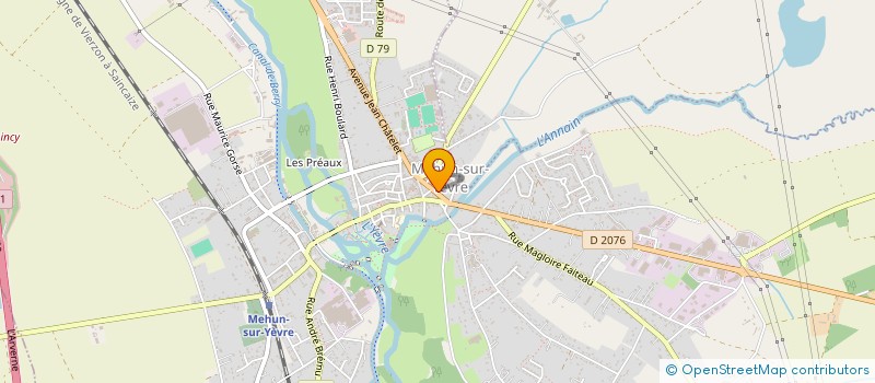 localisation de l'entreprise MONSIEUR AUGUSTE GUEHARD  MEHUN-SUR-YEVRE