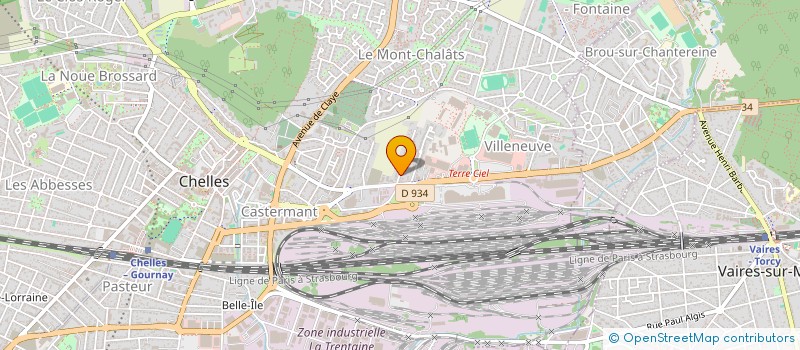 localisation de l'entreprise MONSIEUR AUGUSTE JACOPINI à CHELLES