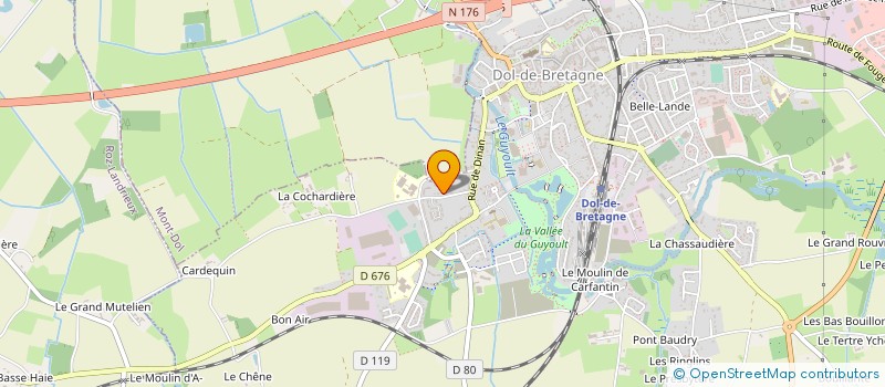 localisation de l'entreprise MONSIEUR AUGUSTE JUHEL à BAGUER-MORVAN