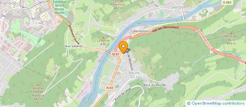 localisation de l'entreprise MONSIEUR AUGUSTE-KONRAD STHELY  ECOLE-VALENTIN