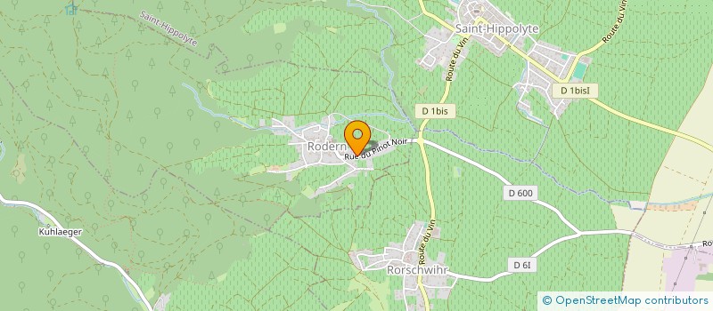 localisation de l'entreprise MONSIEUR AUGUSTE KRESS  RODERN