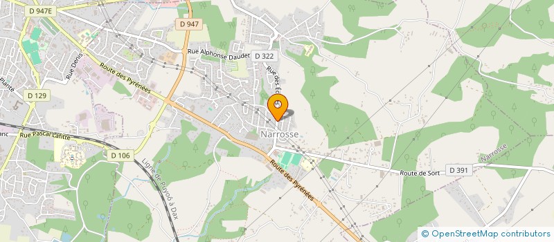 localisation de l'entreprise MONSIEUR AUGUSTE LABOUBE  NARROSSE